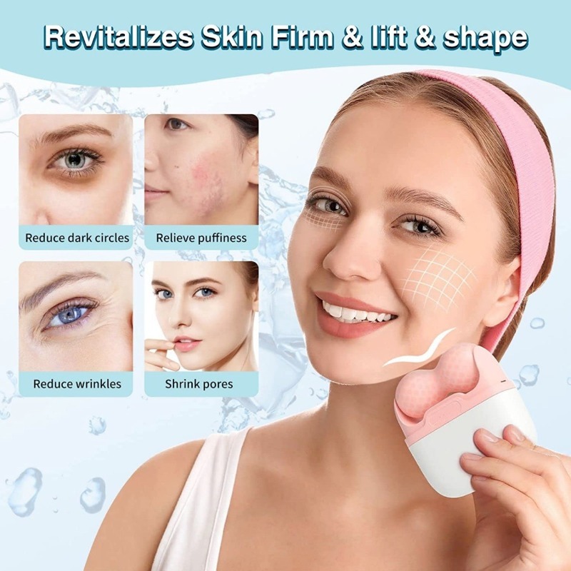 Rouleau de glace à double tête - Face Ice Roller Puffiness avis et prix