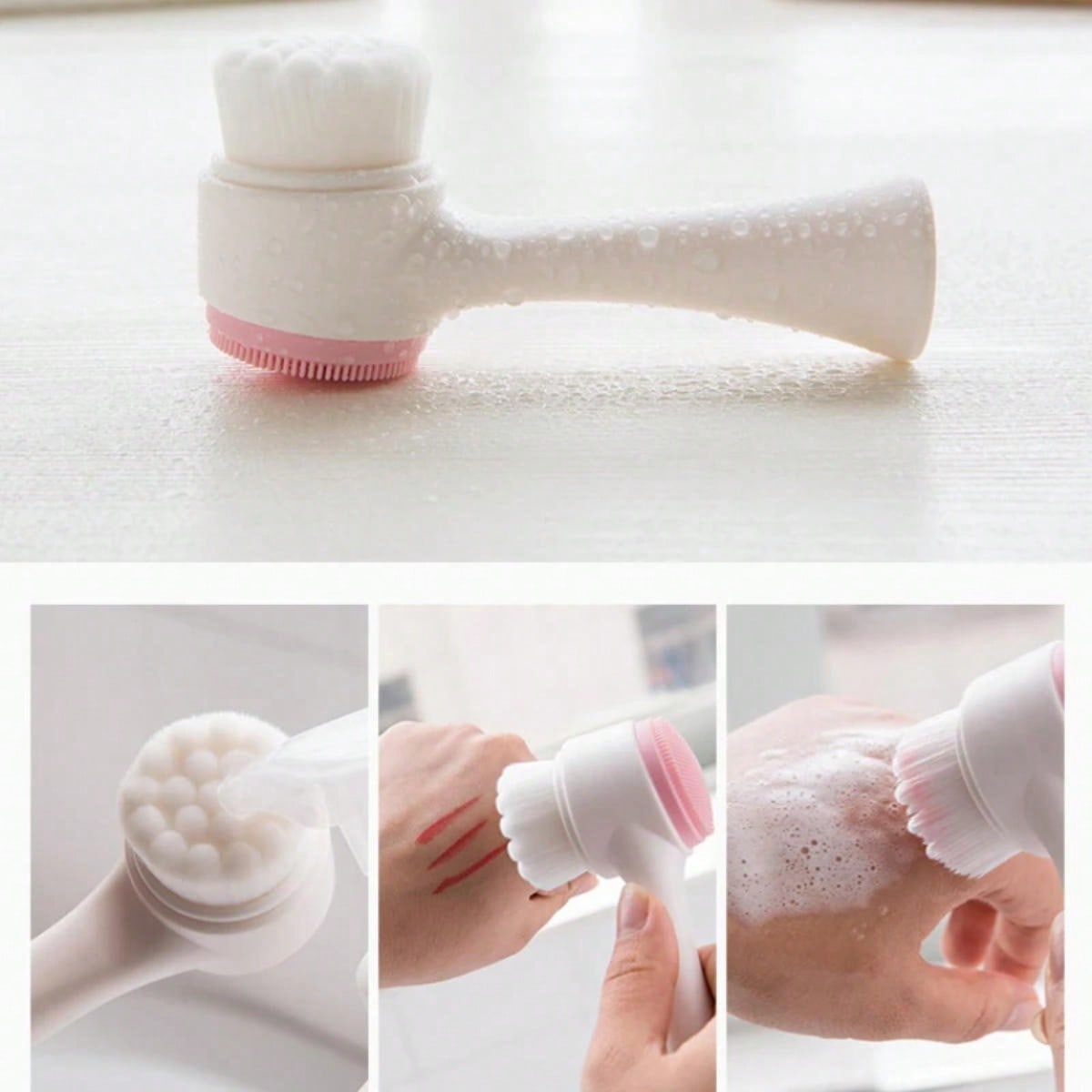 Nettoyant pour le visage Doubl - Silicone Face Scrubber Electric avis et prix
